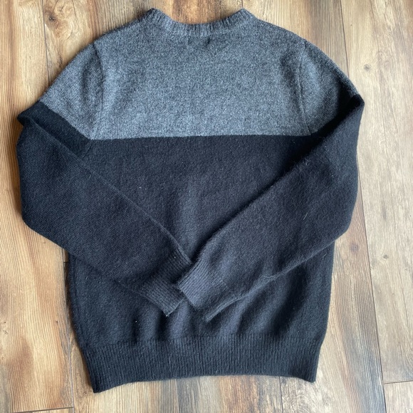 Medium black and gray color block, Goodfellow sweater - Picture 2 of 3
